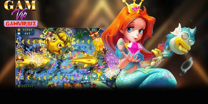 Chú ý đến các loại cá cần tiêu diệt khi tham gia game