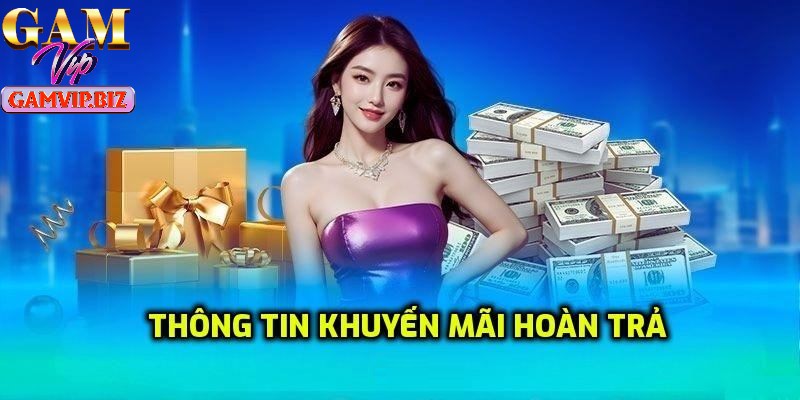 Hoàn trả mỗi ngày là khuyến mãi hấp dẫn được GAMEVIP triển khai