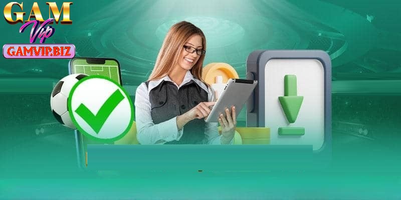 Truy cập link vào sân chơi để tải app